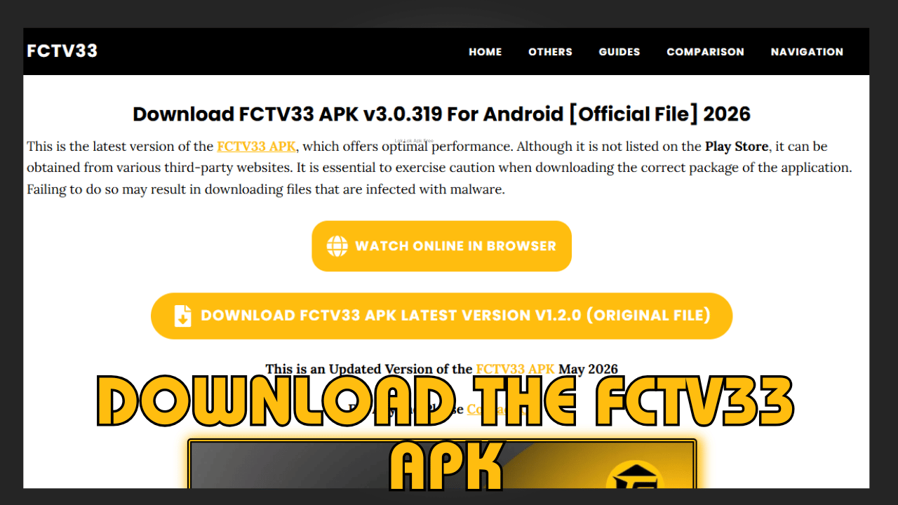 Download the FCTV33 APK